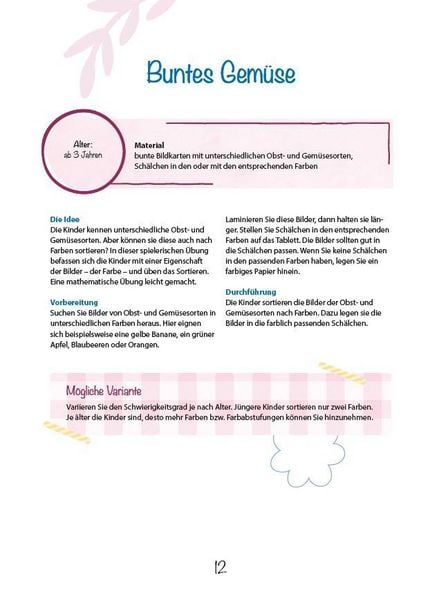 Produktbild: Aktionstabletts f&uuml;r die Kita