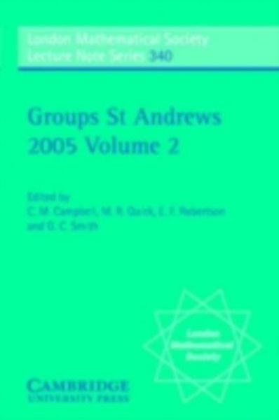 Produktbild: Groups St Andrews 2001 in Oxford: Volume 2