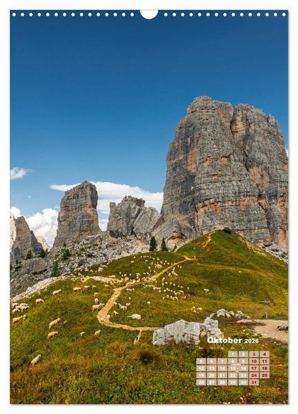 Produktbild: Dolomiten, ein Meer aus Bergen by VogtArt (Wandkalender 2026 DIN A3 hoch), CALVENDO Monatskalender
