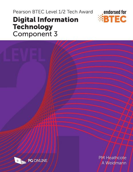 Produktbild: Pearson BTEC Level 1/2 Tech Award in Digital Information Technology C3