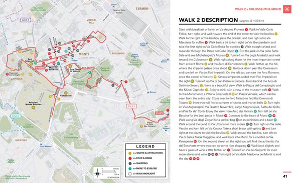 Produktbild: Moon Rome Walks (Third Edition)