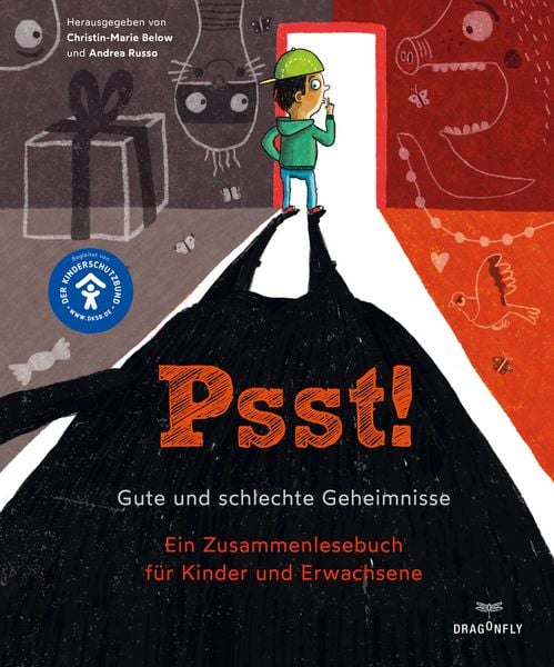 Produktbild: Psst! Gute und schlechte Geheimnisse. Ein Zusammenlesebuch f&uuml;r Kinder und Erwachsene. Begleitet vom Kinderschutzbund