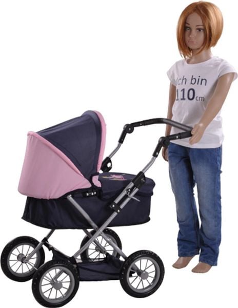 Produktbild: Knorrtoys 63494 - Puppenwagen First My Little Princess, klappbar, Schieberh&ouml;he: 40-66cm