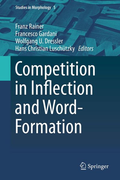 Produktbild: Competition in Inflection and Word-Formation