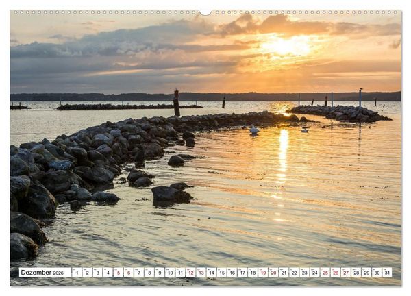 Produktbild: Flensburger F&ouml;rde: Eine Reise durch Deutschlands hohen Norden (hochwertiger Premium Wandkalender 2026 DIN A2 quer), Kunstdruck in Hochglanz