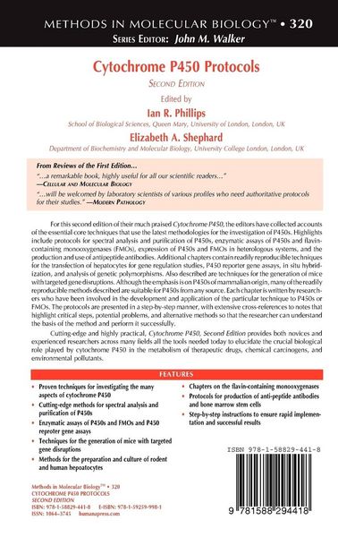 Produktbild: Cytochrome P450 Protocols