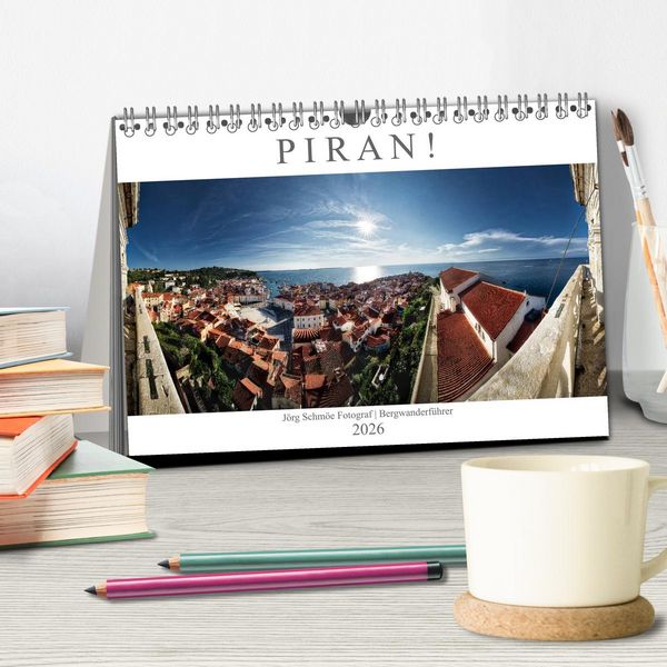 Produktbild: PIRAN! (Tischkalender 2026 DIN A5 quer), CALVENDO Monatskalender