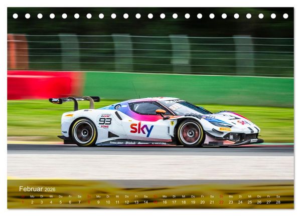 Produktbild: Motorsport aus Maranello (Tischkalender 2026 DIN A5 quer), CALVENDO Monatskalender