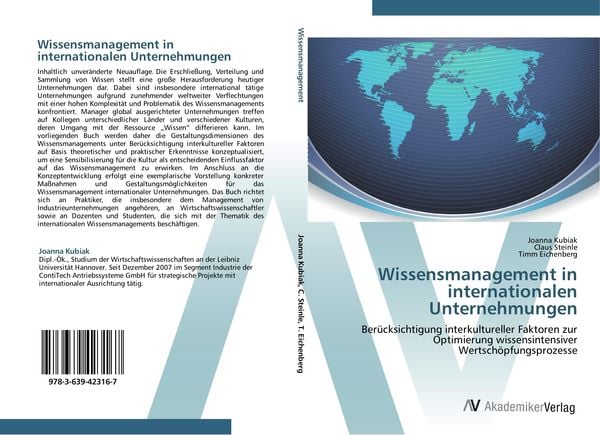 Produktbild: Wissensmanagement in internationalen Unternehmungen