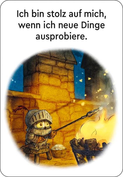 Produktbild: Die kleine Rittereule Mutmachkarten