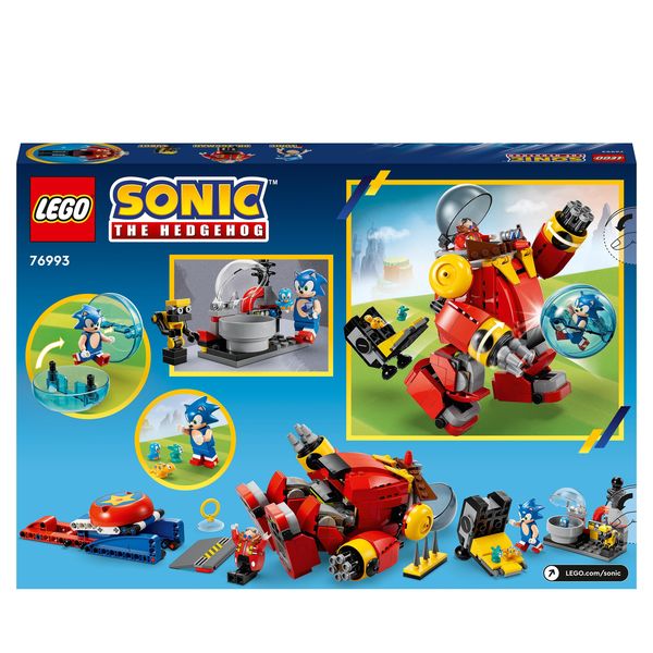 LEGO Sonic the Hedgehog 76993 Sonic vs. Dr. Eggmans Death Egg Robot Set'  kaufen - Spielwaren