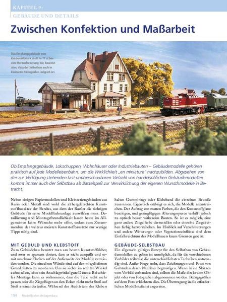 Produktbild: MIBA Modellbahn-Anlagen