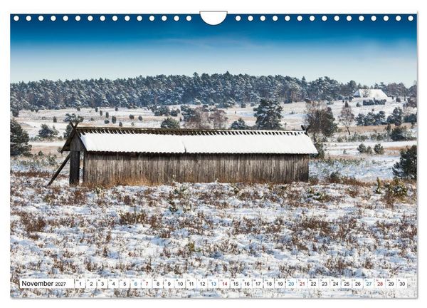 Produktbild: L&uuml;neburger Heide &ndash; Im Wandel der Jahreszeiten (Wandkalender 2027 DIN A4 quer), CALVENDO Monatskalender