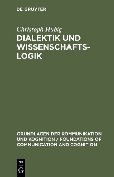 Produktbild: Dialektik und Wissenschaftslogik