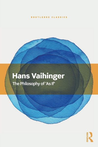 Produktbild: The Philosophy of 'As If'