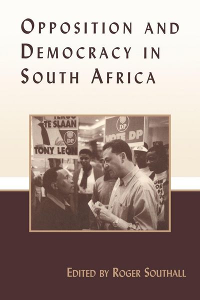 Produktbild: Opposition and Democracy in South Africa