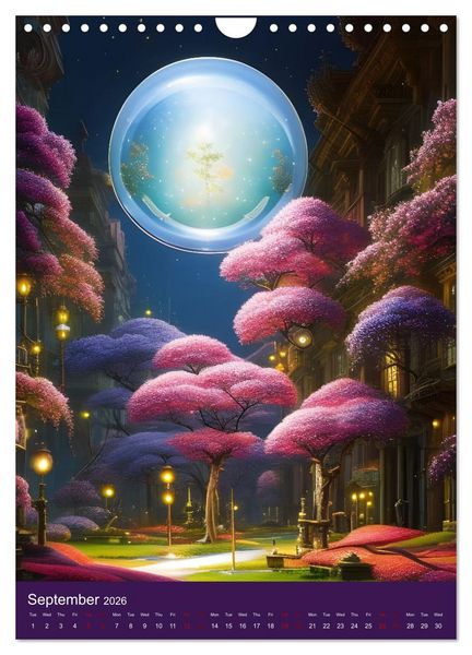 Produktbild: Fantasy Dreams (Wall Calendar 2026 DIN A4 portrait), CALVENDO 12 Month Wall Calendar