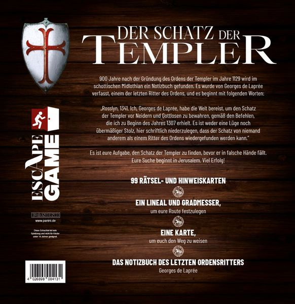 Produktbild: Escape Game: Der Schatz der Templer