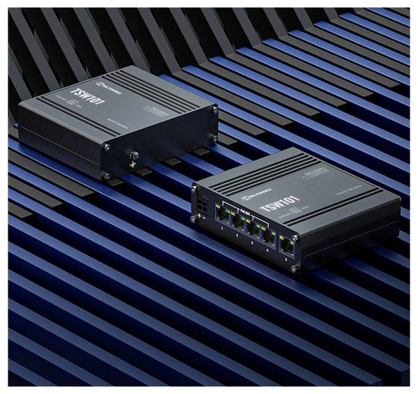 Produktbild: Teltonika TSW101000000 TSW101 Ethernet Switch