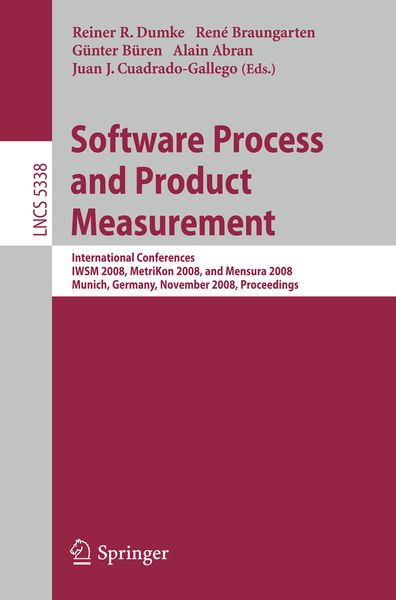 Produktbild: Software Process and Product Measurement