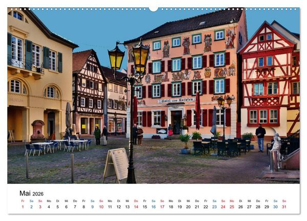 Produktbild: Odenwald - Impressionen (Wandkalender 2026 DIN A2 quer), CALVENDO Monatskalender