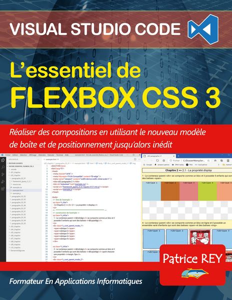 Produktbild: L'essentiel de Flexbox CSS 3