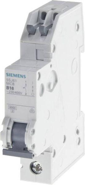 Siemens 5SJ61166KS 5SJ6116-6KS Leitungsschutzschalter 1polig 16A