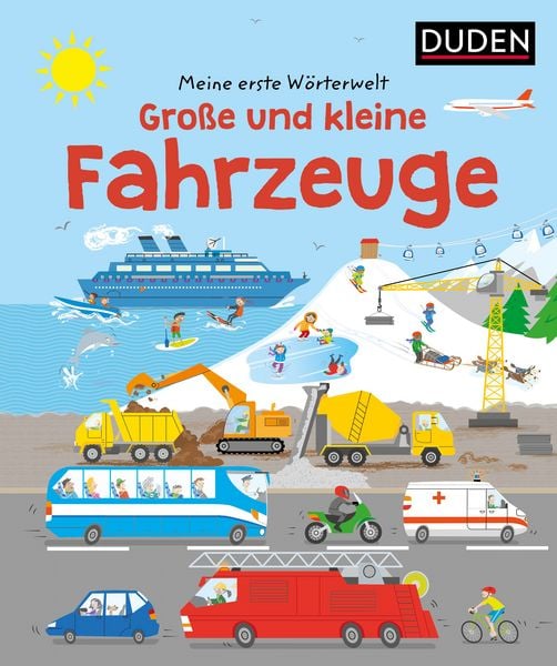 Produktbild: Meine erste W&ouml;rterwelt. Gro&szlig;e und kleine Fahrzeuge