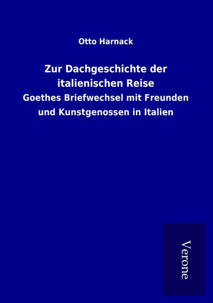 Produktbild: Zur Dachgeschichte der italienischen Reise