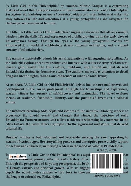 Produktbild: A Little Girl in Old Philadelphia