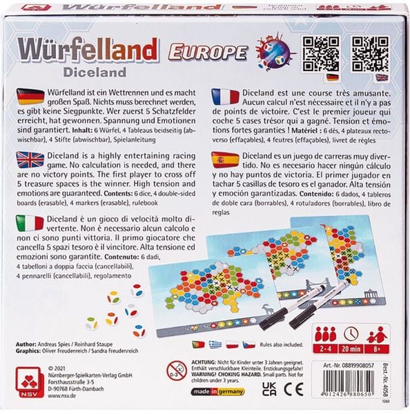 Produktbild: W&uuml;rfelland | Diceland - International