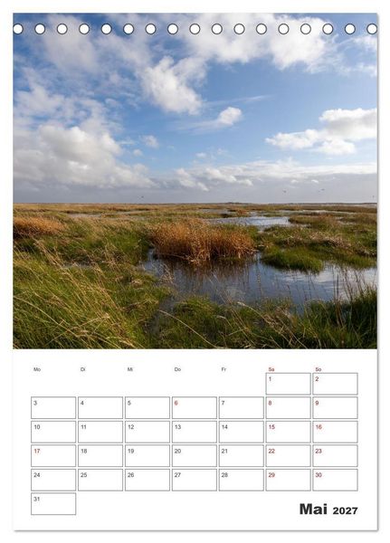 Produktbild: Sankt Peter-Ording Sonne, Strand und Meer (Tischkalender 2027 DIN A5 hoch), CALVENDO Monatskalender