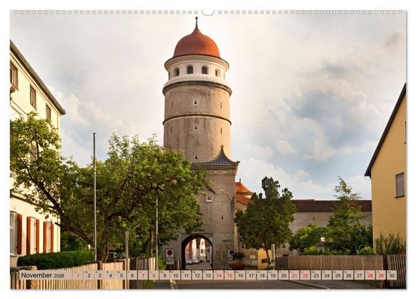 Produktbild: N&Ouml;RDLINGEN - Leben im Meteoritenkrater (hochwertiger Premium Wandkalender 2026 DIN A2 quer), Kunstdruck in Hochglanz