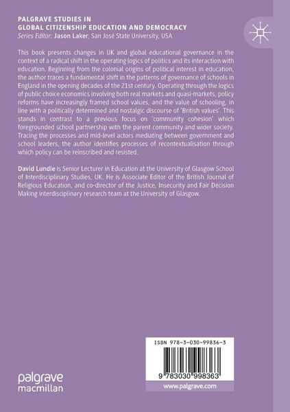 Produktbild: School Leadership between Community and the State
