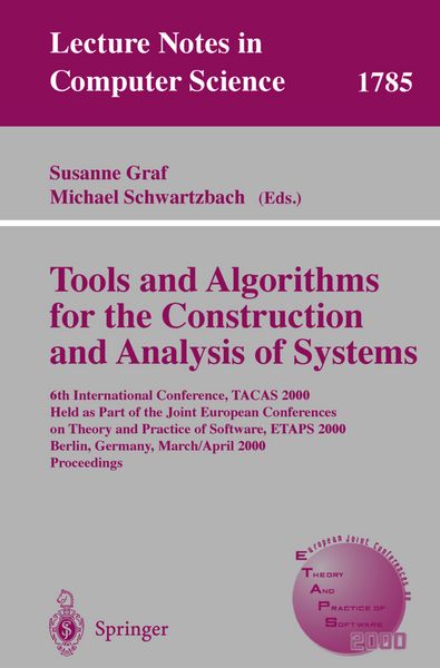 Produktbild: Tools and Algorithms for the Construction and Analysis of Systems