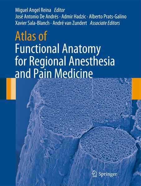 Produktbild: Atlas of Functional Anatomy for Regional Anesthesia and Pain Medicine
