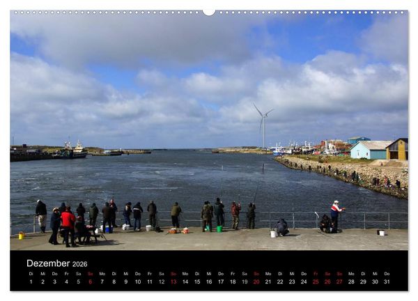 Produktbild: D&auml;nemark - Umgebung von Hvide Sande (hochwertiger Premium Wandkalender 2026 DIN A2 quer), Kunstdruck in Hochglanz
