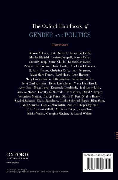 Produktbild: Oxford Handbook of Gender and Politics