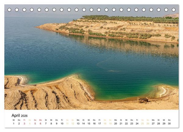 Produktbild: Jordanien - Land zwischen Antike und Moderne (Tischkalender 2026 DIN A5 quer), CALVENDO Monatskalender