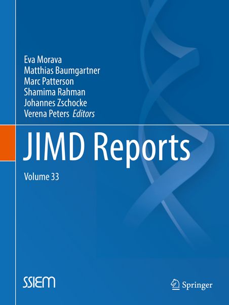Produktbild: JIMD Reports, Volume 33