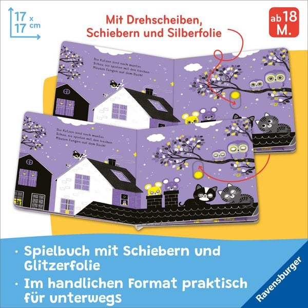 Produktbild: Mein erstes Glitzerbuch - In der Nacht