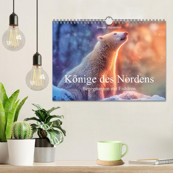 Produktbild: K&ouml;nige des Nordens - Begegnungen mit Eisb&auml;ren (Wandkalender 2027 DIN A4 quer), CALVENDO Monatskalender