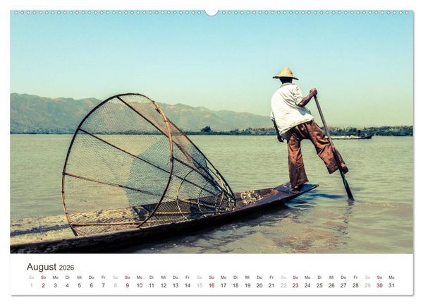 Produktbild: S&Uuml;DOSTASIEN (hochwertiger Premium Wandkalender 2026 DIN A2 quer), Kunstdruck in Hochglanz