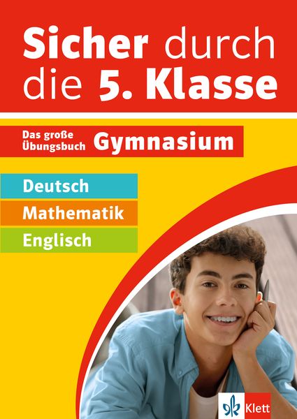 Produktbild: Klett Sicher durch die 5. Klasse - Deutsch, Mathematik, Englisch