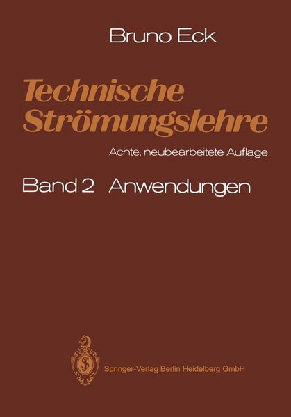 Produktbild: Technische Str&ouml;mungslehre