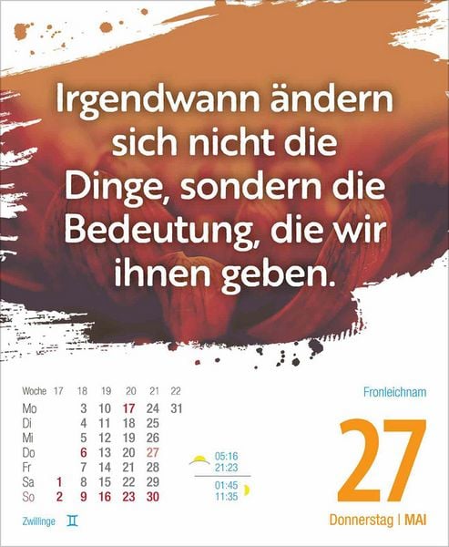 Produktbild: Gl&uuml;ckskalender 2027