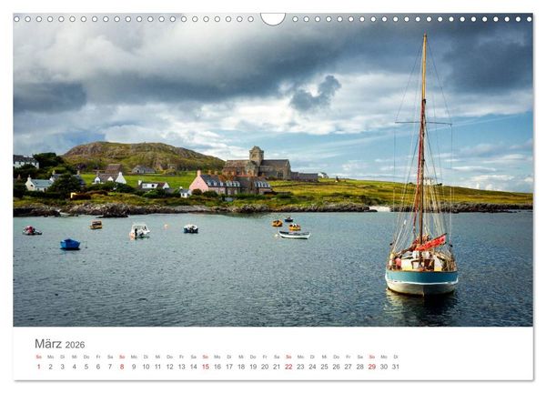 Produktbild: Iona. Insel der Pilger (Wandkalender 2026 DIN A3 quer), CALVENDO Monatskalender