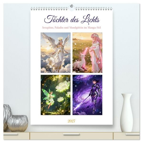 Produktbild: T&ouml;chter des Lichts (hochwertiger Premium Wandkalender 2027 DIN A2 hoch), Kunstdruck in Hochglanz