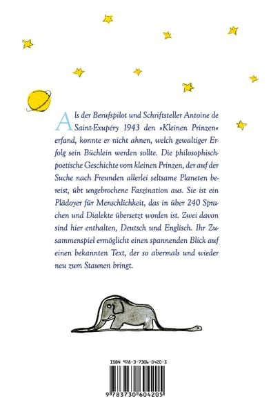 Der Kleine Prinz / Little Prince (zweisprachige Ausgabe)