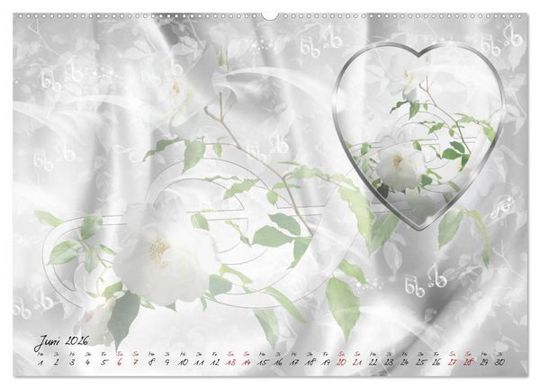 Produktbild: Zeit f&uuml;r Emotionen Bastelkalender (hochwertiger Premium Wandkalender 2026 DIN A2 quer), Kunstdruck in Hochglanz